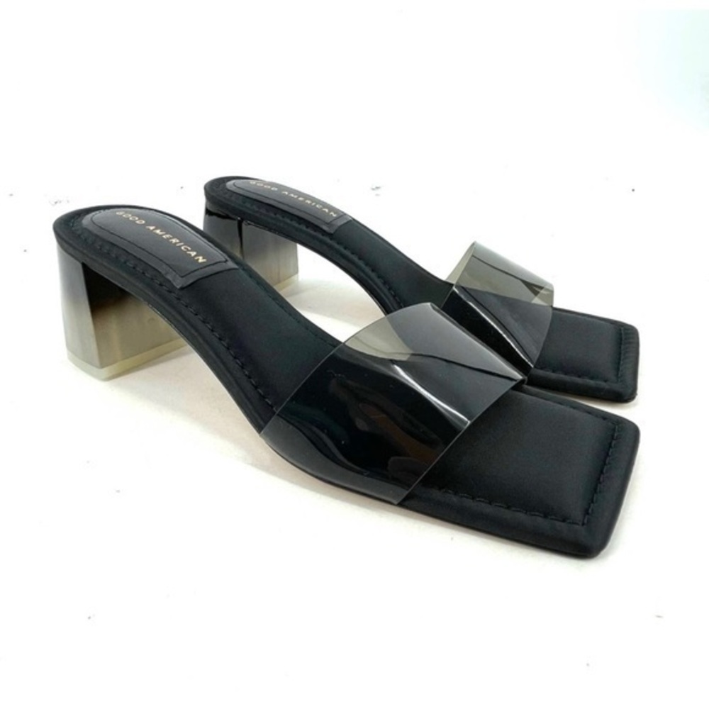Nib / Good American / Block Heel Slide / Size 8 - image 1